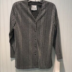 NWT Ruth Norman Saks Fifth Avenue Vintage Top/Jacket Size L